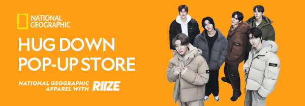 1F 「 내셔널지오그래픽 허그다운 」 POP-UP STORE